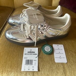 COPY - Silver Adidas Samba Wales Bonner - Size Women’s 8.5